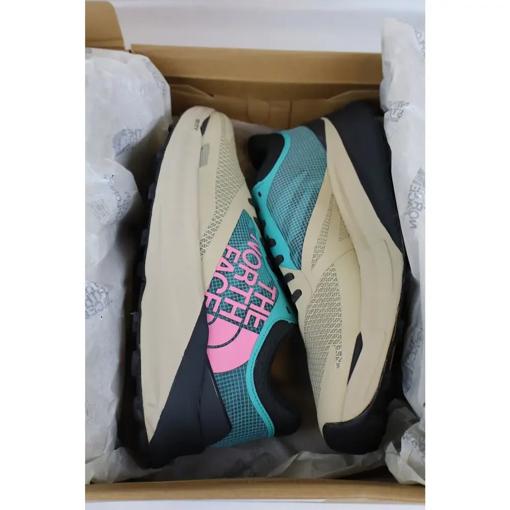 NEW The North Face Vectiv Enduris 3 Trail Running Shoes Men's Gravel Aqua Size 9